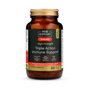 H&B Expert High Strength Triple Action Immune Support 60 Capsules